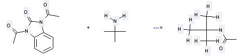 tert-Butylamine is used to produce N-tert-Butyl-acetamide. 